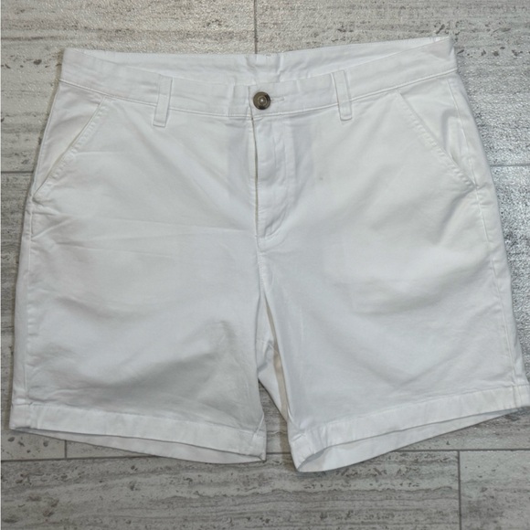 chubbies Other - Chubbies White Shorts Mens Large 7” Inseam Originals Casual Summer